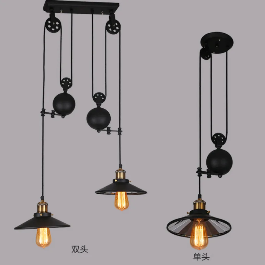 

modern lampen industrieel crystal restaurant living room Home Decoration E27 Light Fixture industrial lamp hanging lamp