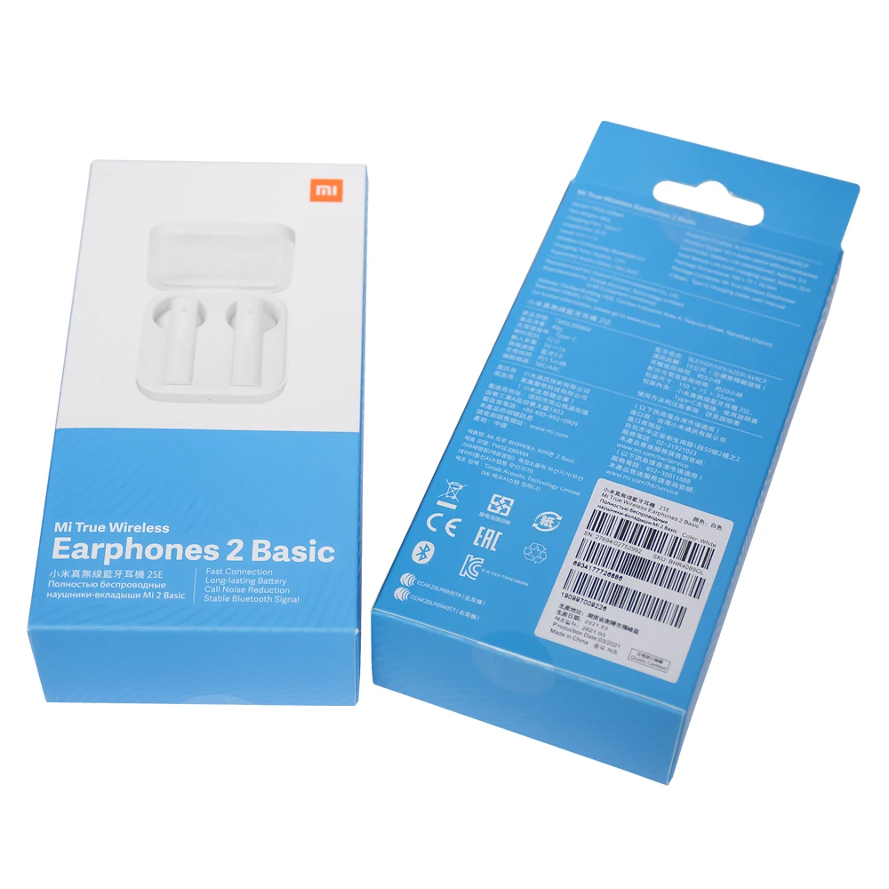 Новые оригинальные беспроводные наушники Xiaomi Air2 SE TWS Mi True Air 2 AirDots Pro 2SE 20h с