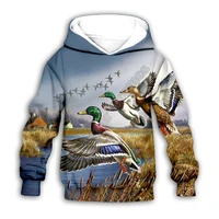 duck hunting 3d printed hoodies family suit tshirt zipper pullover kids suit funny sweatshirt tracksuitpant shorts
