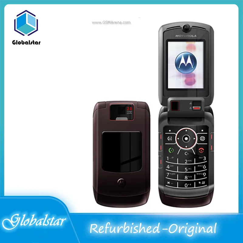 Motorola RAZR V3X Восстановленный-оригинальный телефон с экраном 2 дюйма МП бесплатная