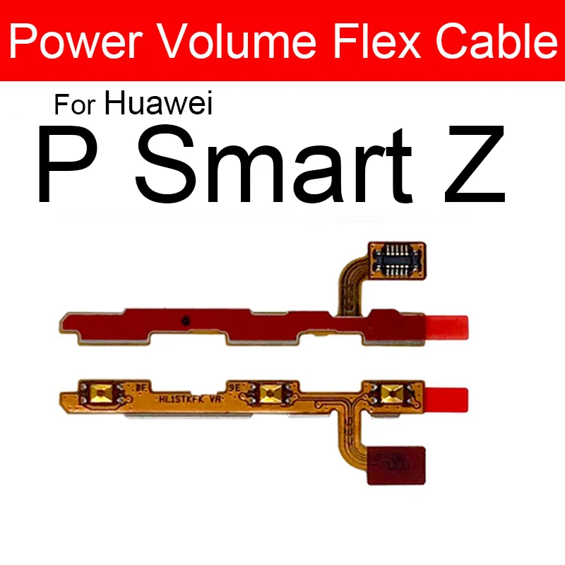 Гибкий кабель для регулировки громкости питания Huawei P Smart S Z Pro Боковая кнопка