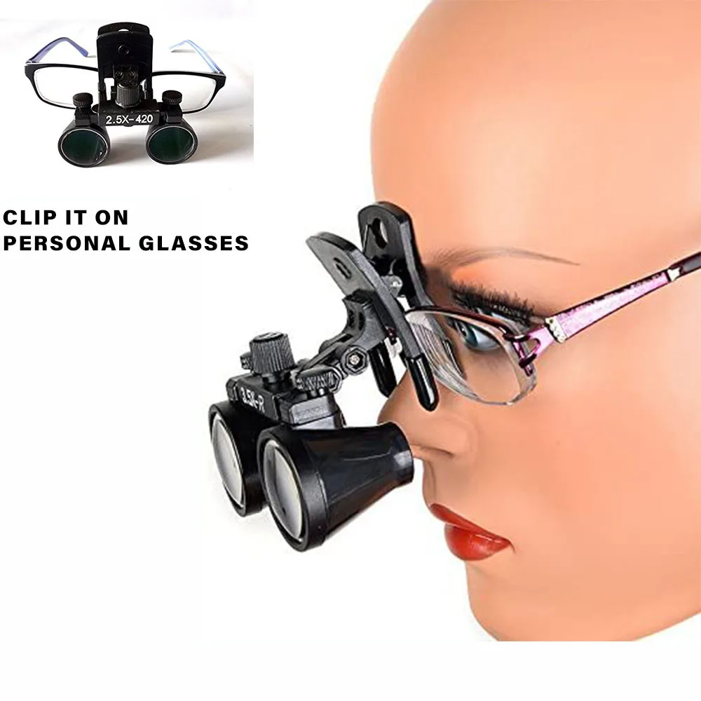 Стоматологические лупы 3 5x стоматология с большим обзором оптическая фотолупа