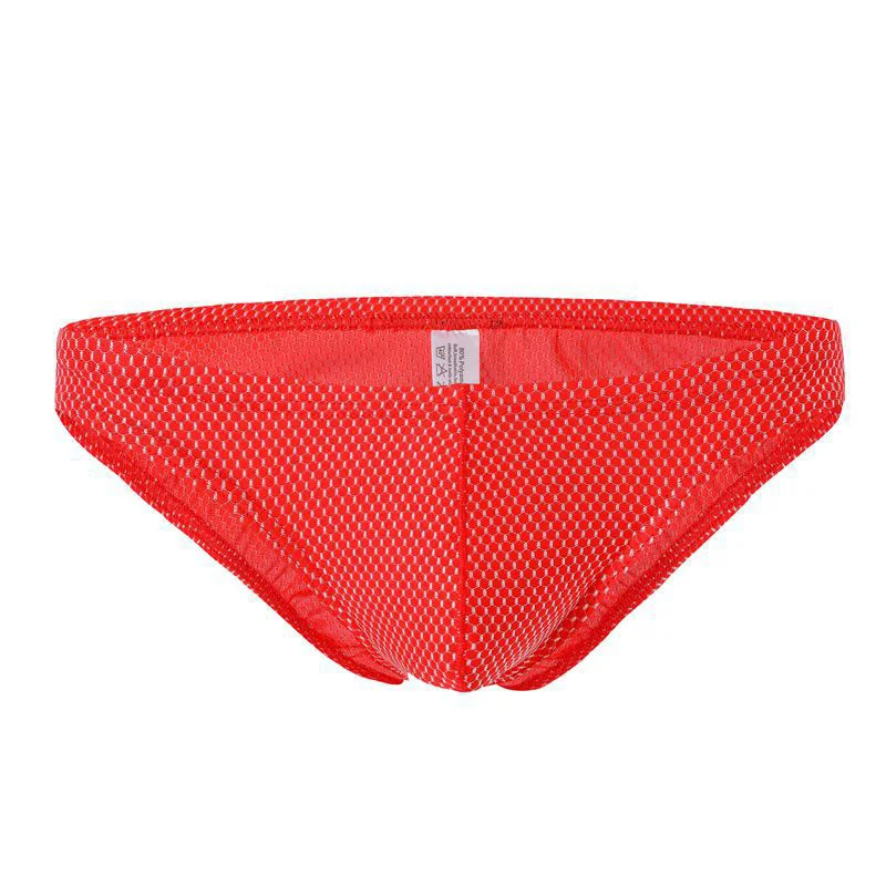 

Hot Sale Panties Men's Sexy Low Waist Bikini Underpants Ice Silk Soft Cozy Breathable Elastic Briefs Best