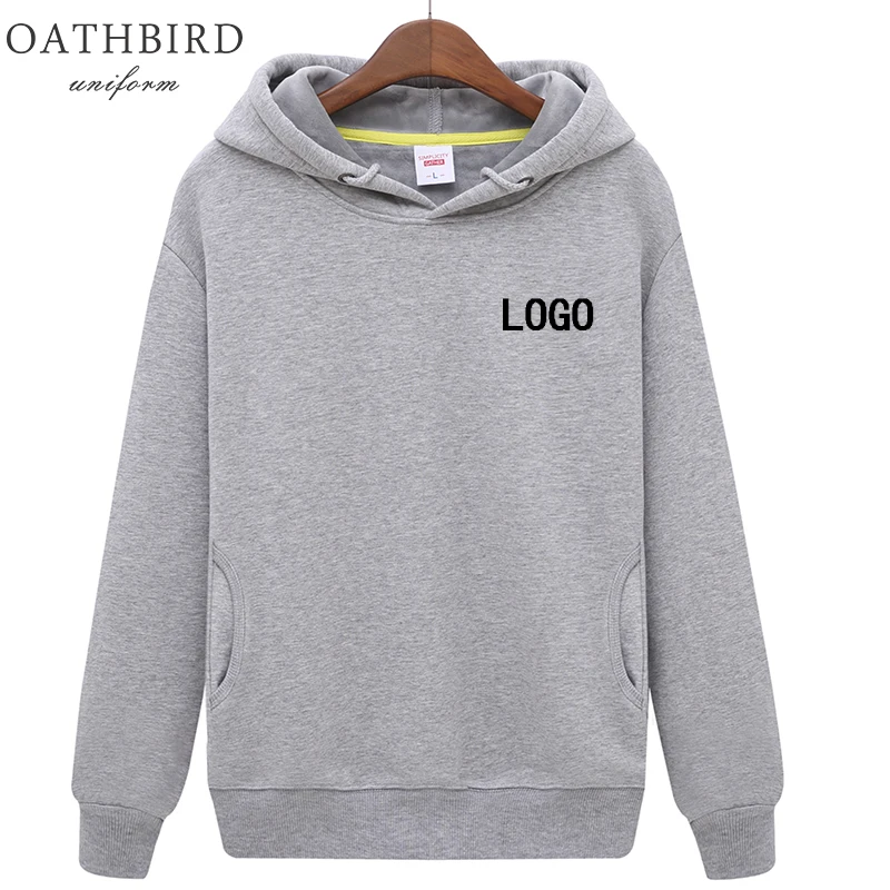 Оптовая продажа Зимняя Теплая Бархатная толстовка с капюшоном и логотипом на