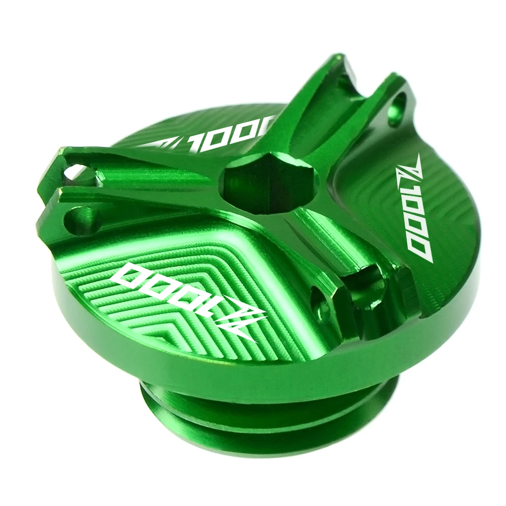 

Z 1000 Motorcycle Engine Oil Filter Cup Plug Cover For Kawasaki Z1000 Z1000R 2010-2020 For Kawasaki Z1000 2003-2009 Z 1000 2004