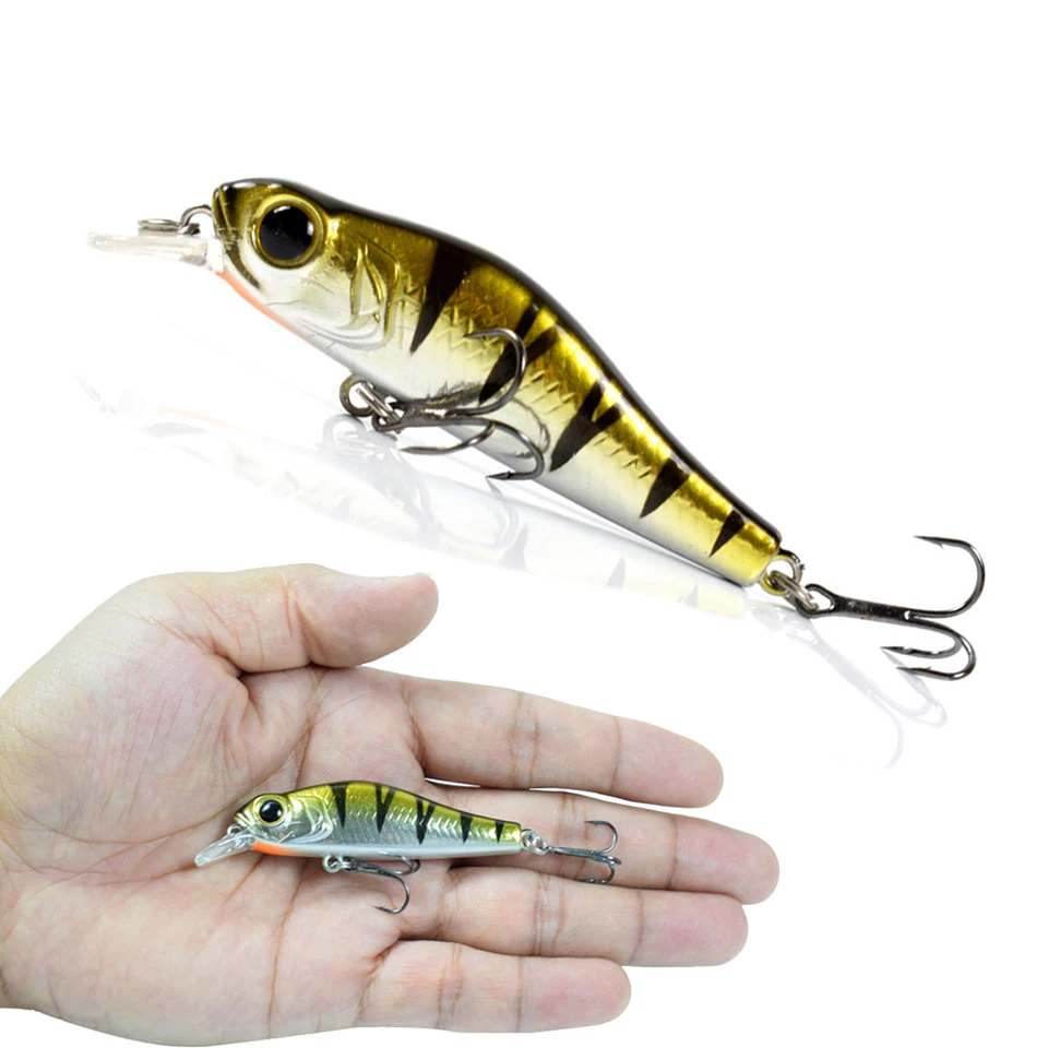 

1PCS 68MM 6.9G Minnow Sinking Fishing Lure Wobblers Artificial Hard Lures 3D Eyes Bait Jerkbait Bass Pike Sea Fishing Tackle