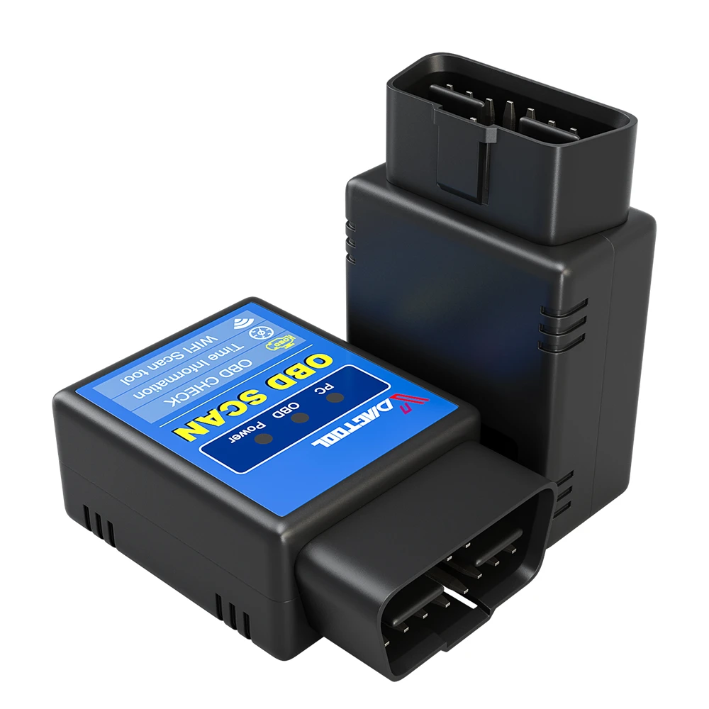 VDIAGTOOL ELM 327 Поддержка OBD2 протокол EL 1,5 Wi-Fi версия Авто диагностический и сканер инструмент для Android для IOS считыватель кода сканер
