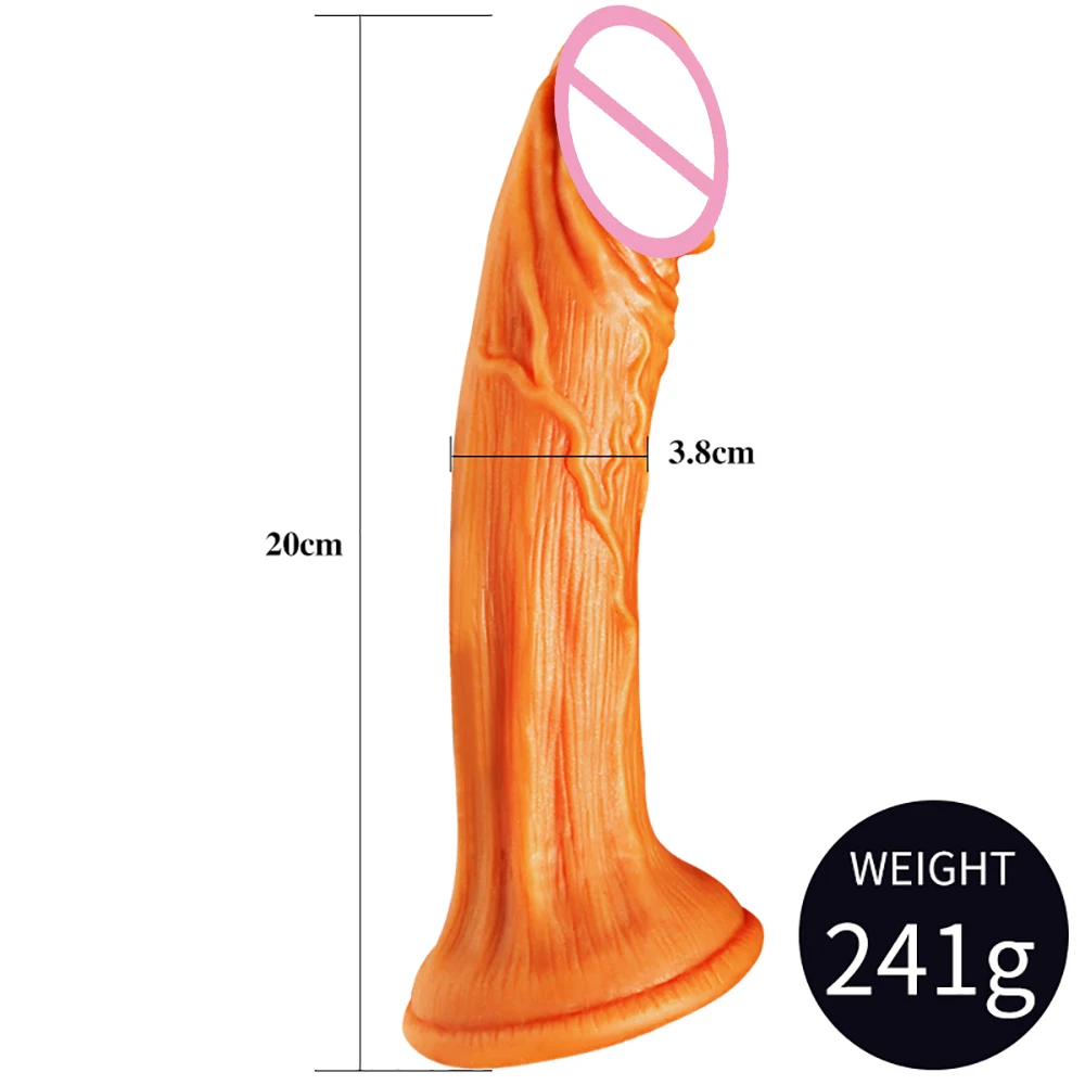 Мягкий фаллоимитатор Реалистичная Женская огромная для мастурбации на присоске