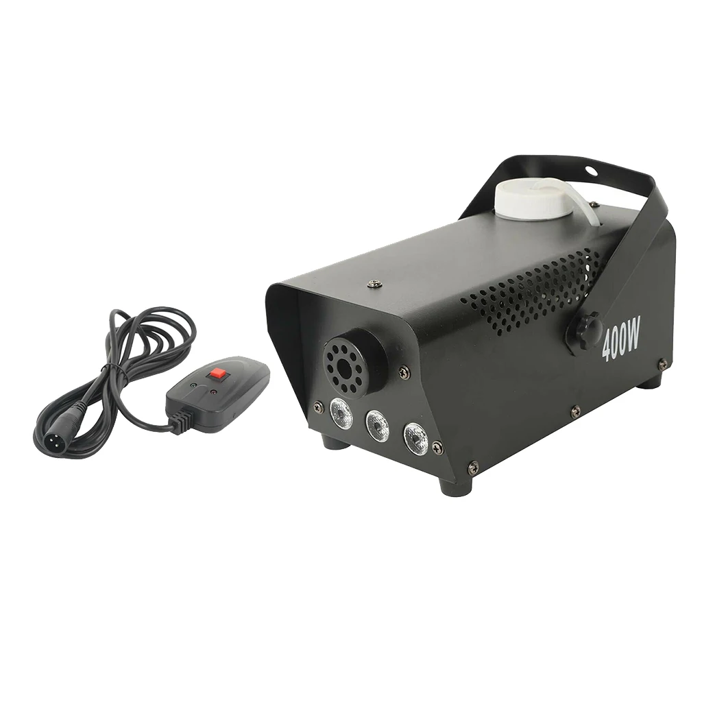 

400W Fog Smoke Machine RGB 3 in 1 LED Lights Stage Effect Wireless Remote