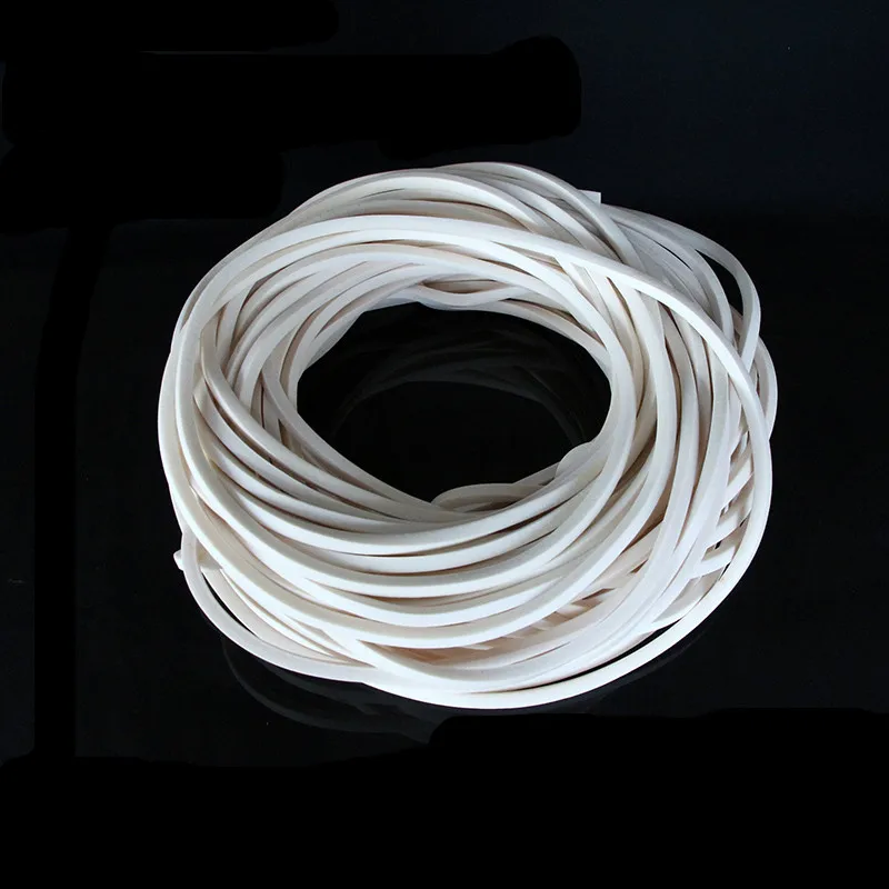 Вспененная силиконовая резиновая Мягкая уплотнительная полоса квадратная