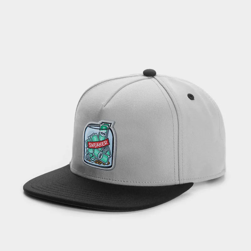 

Gorras Hombre SAVINGS CAP grey black one size hip hop snapback hat for men women casual sun baseball cap