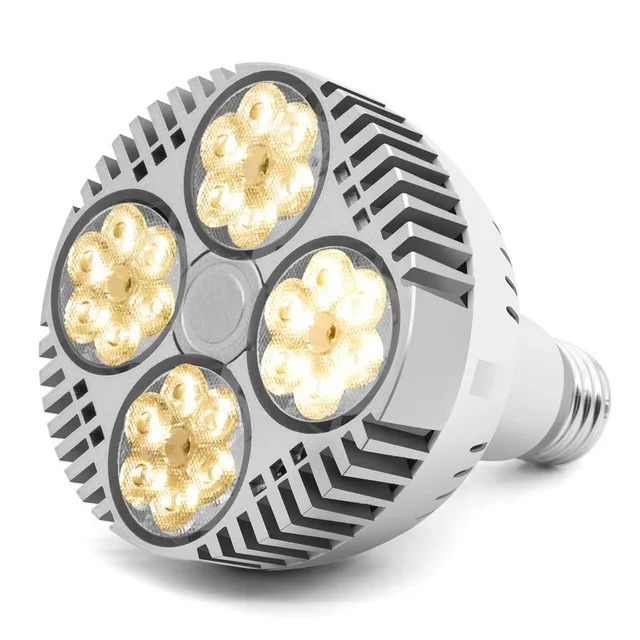 3500k White 30W CF растут новые маленькие Вт 90 Вт E27 для теплиц комнатных растений светодиодные лампы для выращивания растений - Испускаемый цвет: 3500k White 30W