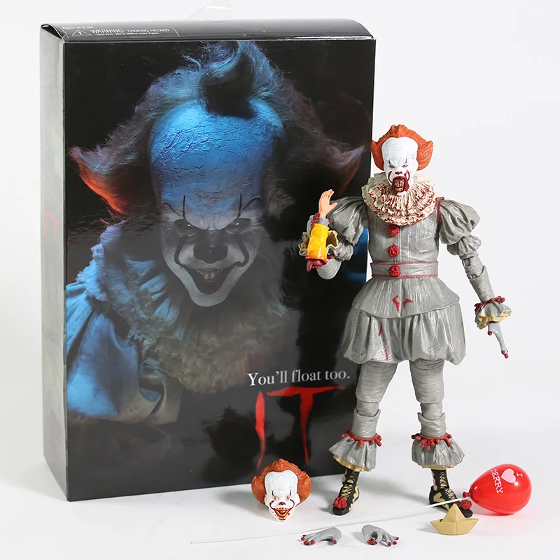 

NECA Bloody Version Pennywise Clown Action Figure 7" Scale Toy
