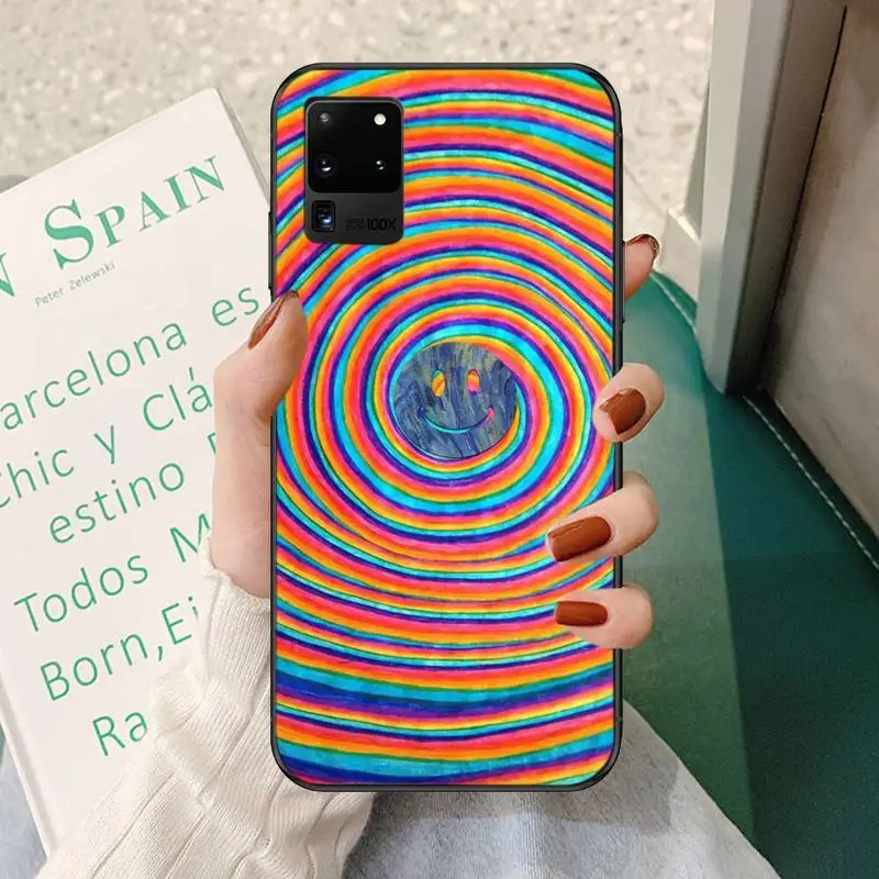 

FUNNY SMILE Soft Cover Phone Case For Samsung A51 71 31 40 30s 21s Galaxy S9 10 20 Plus Note9 10pro 20 20ultra