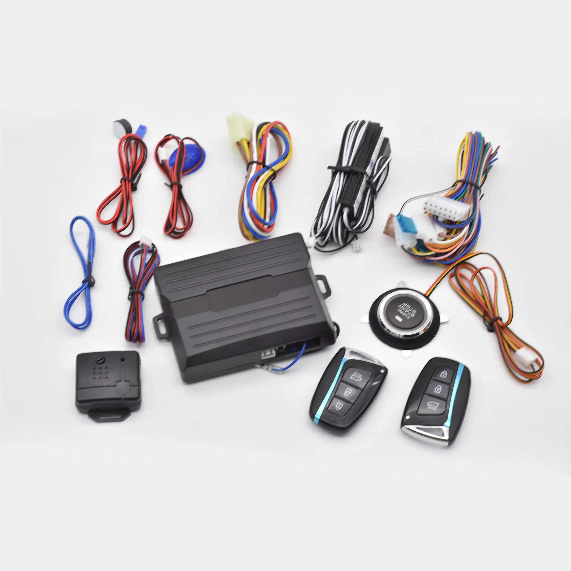 

Auto Car Alarms System PKE Keyless Entry Push Button Engine Ignition Start Stop Car Security System
