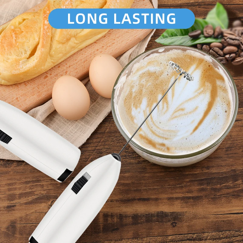 1 шт. Электрический миксер для кофе маркер пенообразователь мини яиц ручной