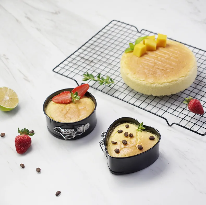 Инструменты для выпечки Форма торта в форме сердца четырехкомпонентная форма