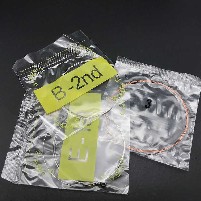 10 шт. гитарные струны набор чистого серебра светильник Никель датчик для