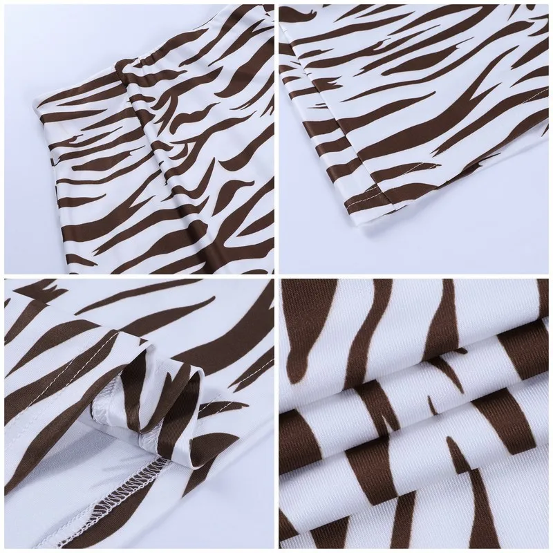 

Julissa Mo Spring Summer Zebra Pattern Print Women Skirt 2021 Low Waist A-Line Mini Skirts Casual Streetwear Bodycon Faldas New