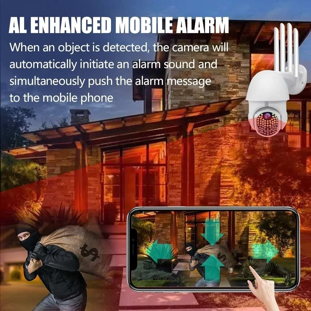HD 1080p Wi Fi Ip камера беспроводная домашняя ночного видения для безопасности с микро