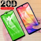 20D полное покрытие закаленное стекло для Xiaomi Redmi Note 11 9T 10S 10 9 Power Prime 9S 8 7 Pro Max 8T Защитная пленка для экрана