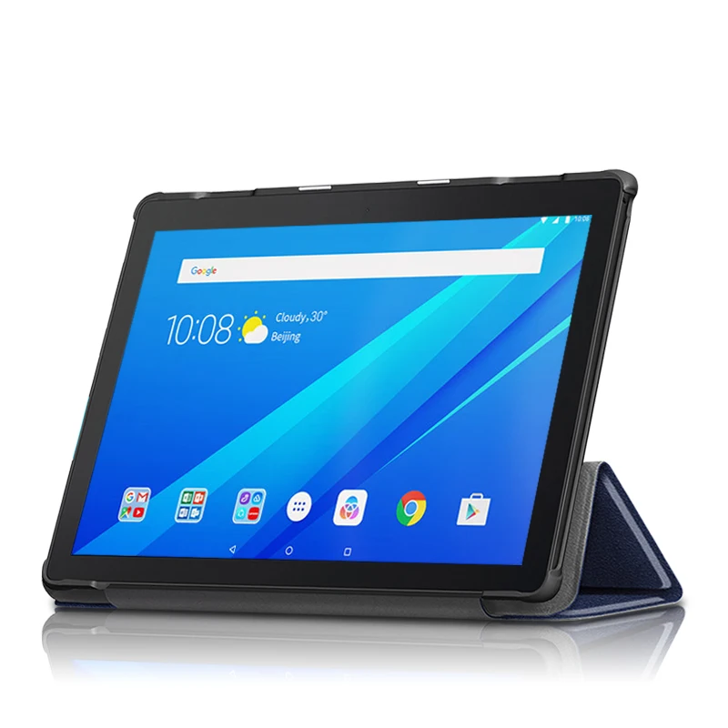 Чехол для lenovo Tab P10 Smart Cover кожаный TB-X705F TB-X705L TB X705 чехол для планшета тонкий магнитный складной чехол-подставка 10,1"