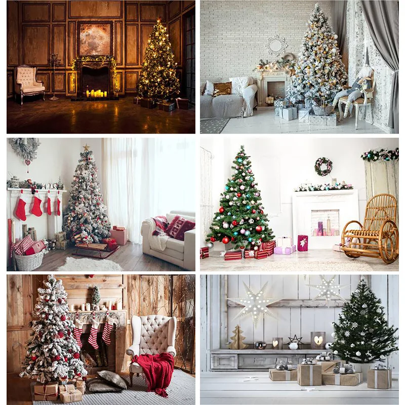 

Vinyl Custom Christmas Day Photography Backdrops Prop Christmas Festival Theme Photo Studio Background 20915SD-01