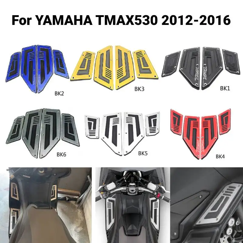 

For Yamaha 530 2012 2013 2014 2015 2016 Motorbike Footpegs Footboard Steps Footrests Plate Pegs