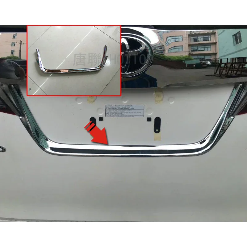 

Рамка заднего номерного знака для Toyota Alphard 2015-2020, автомобильный Стайлинг
