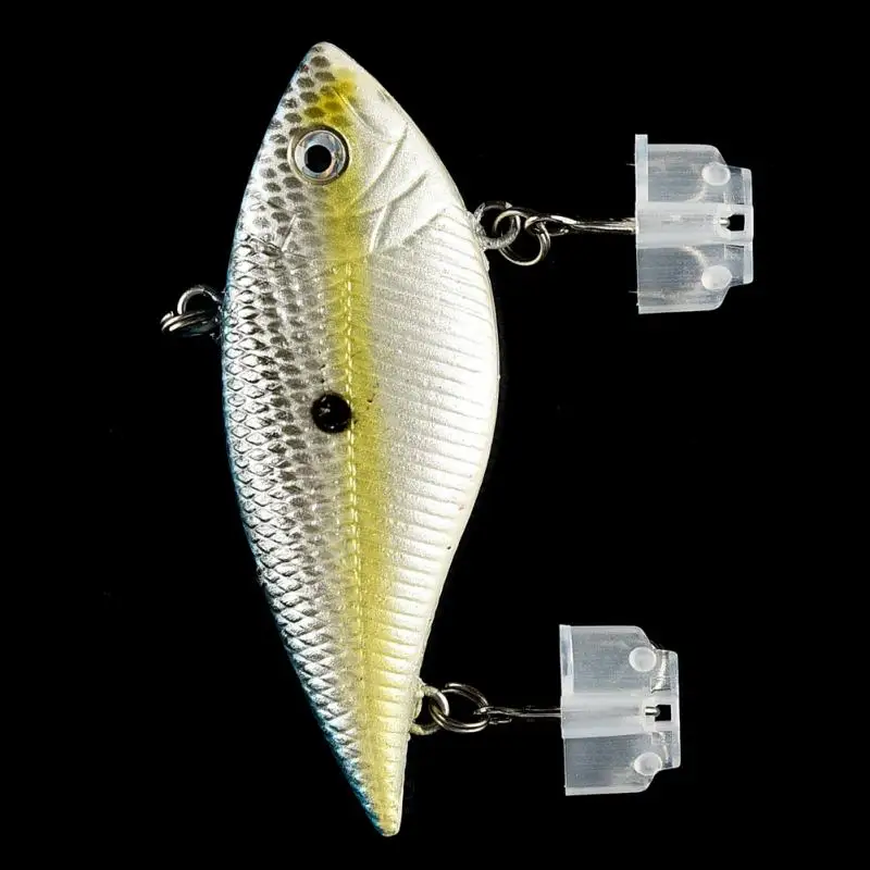 10 штук рыболовных тройных крючков прочный Чехол защитная оболочка защитные