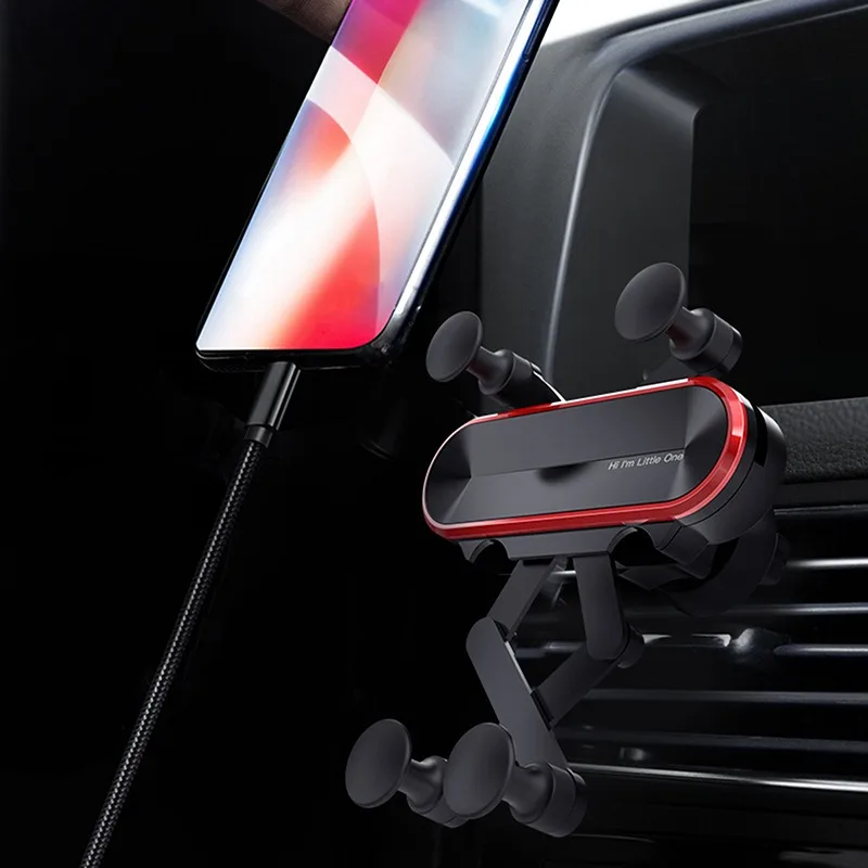 

Universal Gravity Car Phone Holder Car Air Vent Mount For iPhone 8 X XS Max Samsung Xiaomi Mobile Phone Holder Stand Auto