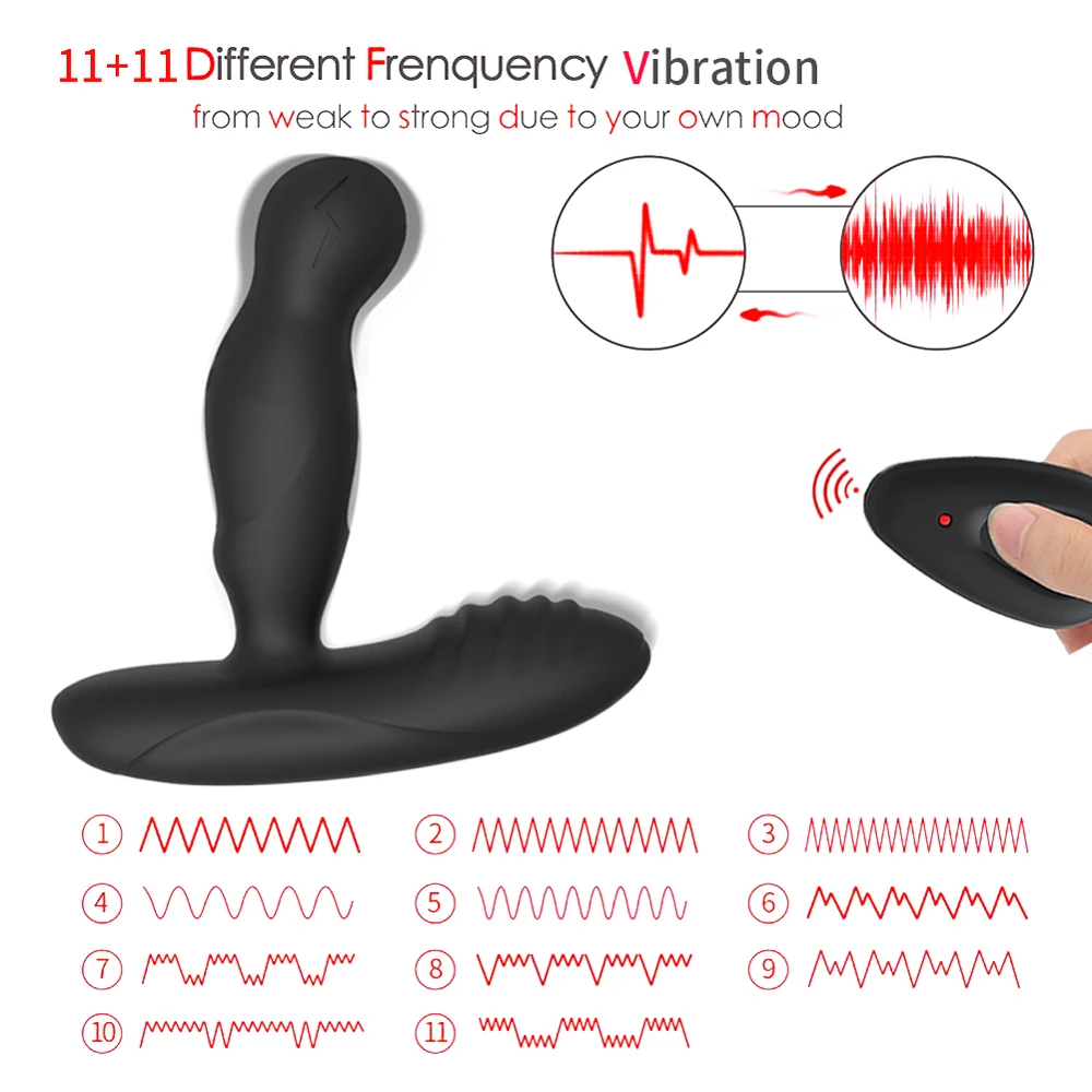 Anal Vibrator Electric Shock Pulse Male Prostate Massager Sex Toy For Men Butt Plug Remote Control SM Gay G-Spot Masturbator | Красота и