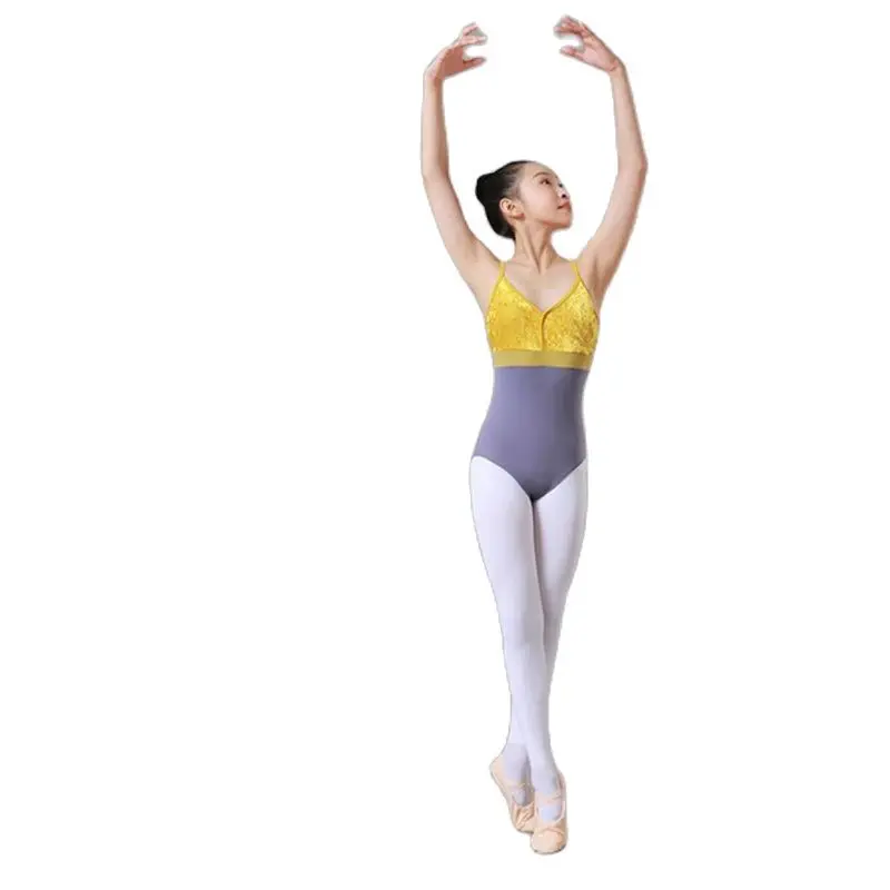 Ежедневная тренировка балетный танцевальный Купальник для взрослых командная