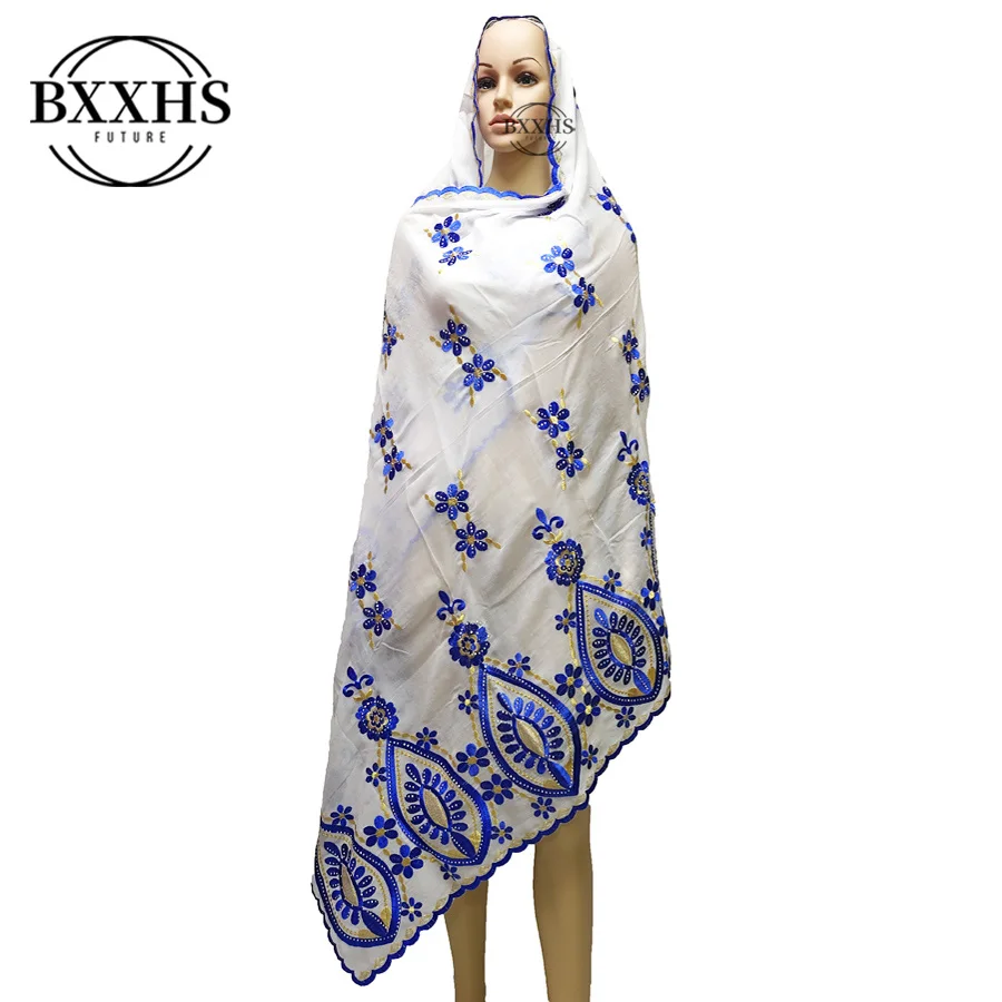 Африканский индуизм шарфы для женщин хлопок нация шарф 210*110 см вышивка шаль