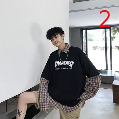 

Solid color short-sleeved t-shirt men's summer round neck bottoming shirt cotton tide men's t-shirt Slim