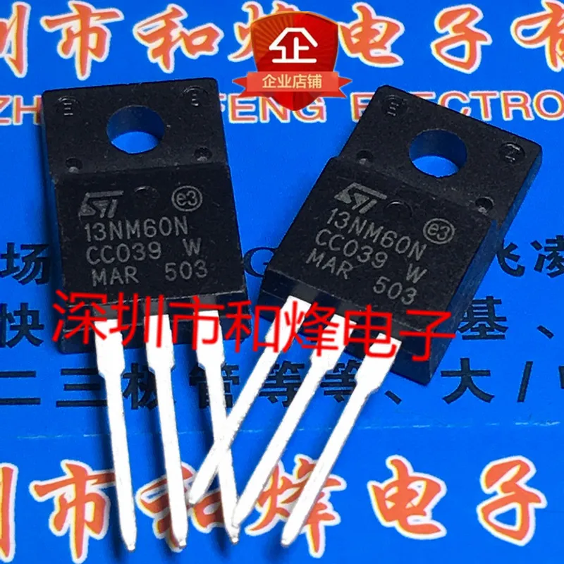 100% новый и оригинальный 13NM60N STF13NM60N TO-220F 650V 11A | Электроника