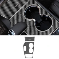 electronic gearshift decoration cover sticker trim decal for jeep grand cherokee 2014 2015 car interior accessories carbon fiber