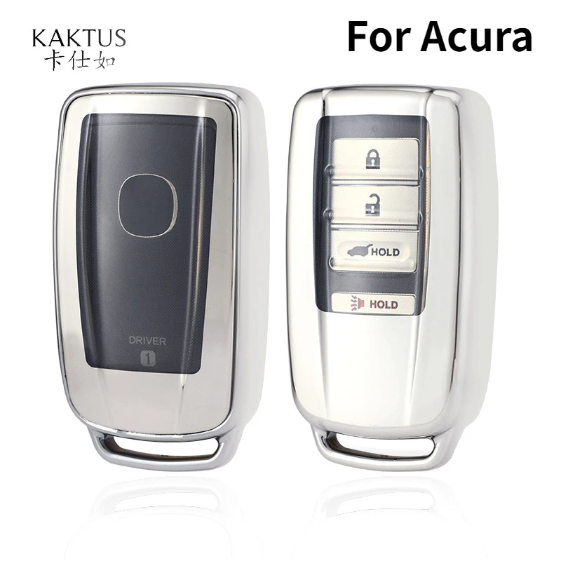Мягкий чехол для автомобильного ключа из ТПУ без брелок ACURA RLX RDX MDX ILX TLX 2014 2019