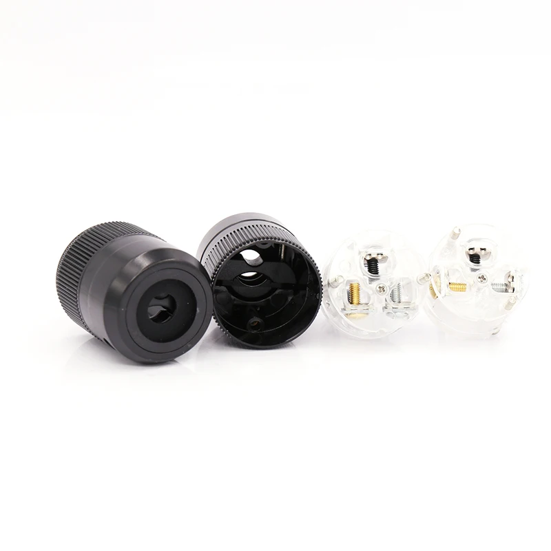 2 пары Hi Fi Разъем питания с родиевым покрытием Audiophile DIY сетевой шнур