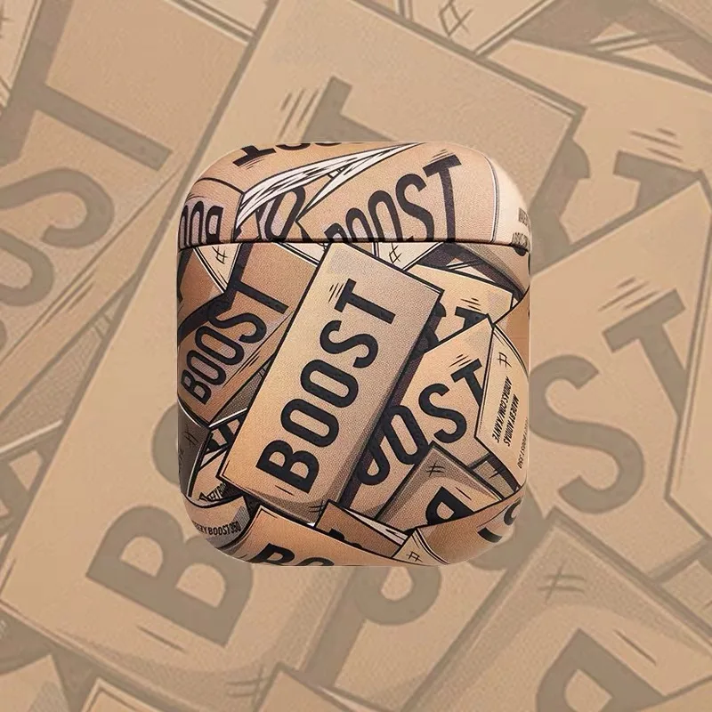 Беспроводная bluetooth-гарнитура, чехол для airpods pro 3 2 Kanye Omari West Trend 350, кроссовки, матовая Жесткая крышка из поликарбоната, чехол