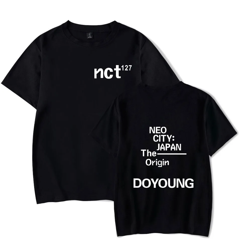 Футболка Kpop белая футболка с надписью NCT U 127 для концертов и альбомов женская