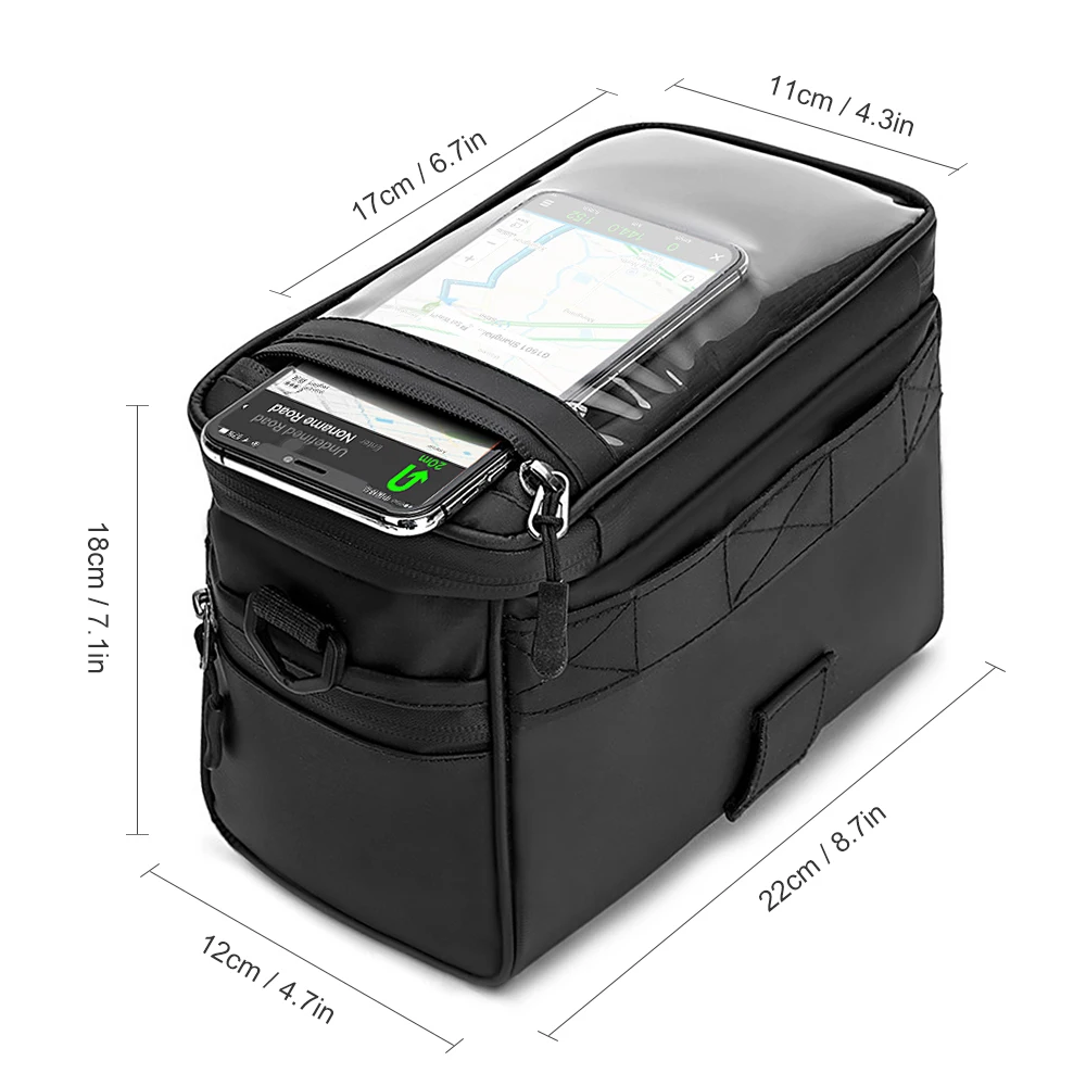 Сумка на руль велосипеда велосипедная сумка переднюю трубу плечо Pannier