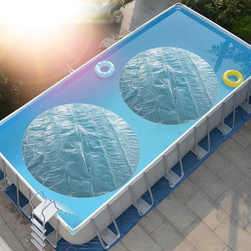

Round dustproof thermal insulation film swimming pool cover PE bubble inflatable swimming pool cover film S7A5563
