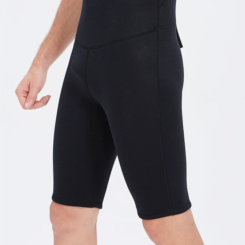 

Professions 3MM Neoprene Wetsuit Men Keep Warm Swimming Diving Bathing Suit Short Sleeve Triathlon Wetsuit for Surf Snorkeling