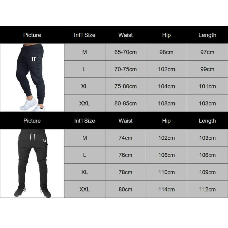 Брюки мужские повседневные облегающие спортивный костюм узкие штаны для