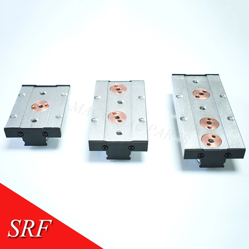 Серебристая алюминиевая линейная направляющая с двойным осевой валик SGR20 L = 600 мм