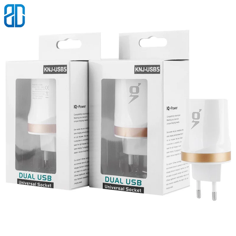 Сетевое зарядное устройство с несколькими USB-портами евровилкой | Электроника