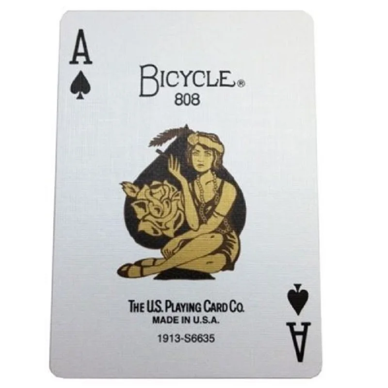 

Bicycle Speakeasy Club 808 Bicycle Playing Cards Regular Bicycle Deck Rider Back Card Magic Trick for for Professional Magician