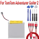 100% Новый аккумулятор для TomTom Adventurer Golfer 2 аккумулятора для умных часов + USB-кабель + набор инструментов