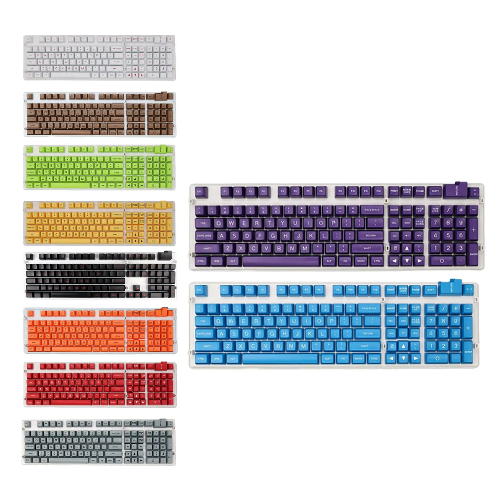 

SA Profile 108 Keys Set Keycaps Thick Key Caps for Mechanical Keyboard